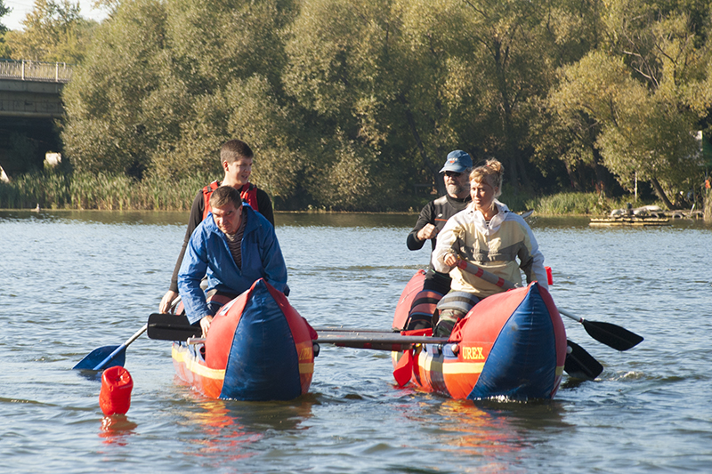 Эстафета на байдарках в Ульяновске Эстафета на байдарках в Ульяновске
