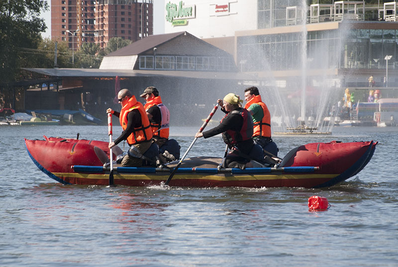 Эстафета на байдарках в Ульяновске Эстафета на байдарках в Ульяновске
