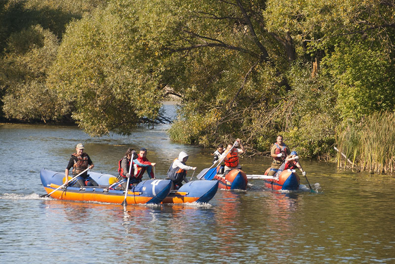 Эстафета на байдарках в Ульяновске Эстафета на байдарках в Ульяновске