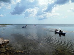 Продолжается беспрецендентная байдарочная экспедиция "Большая крымская кругосветка"