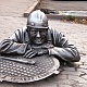 ОМСКАЯ ОБЛАСТЬ.Михаил Рыбочкин.Омск,уличная скульптура