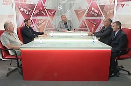 Ванькин, Самсонов, Косинский, Анучин. Об экспедиции РГО на Эльбрус с участием слепого спотртсмена (ТРК "Репортер73", "Разберемся", 2019г.)