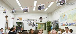 В Мариинской гимназии - опорной школе Ульяновского областного отделения РГО - отметили День родного края